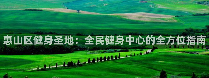 尊龙官网手：惠山区健身圣地：全民健身中心的全方位指南