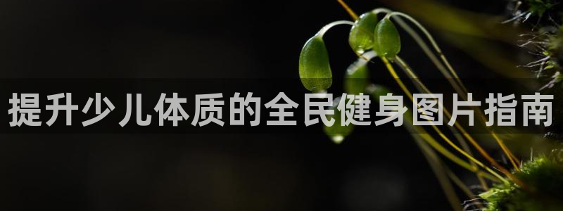 尊龙凯时官网网页版：提升少儿体质的全民健身图片指南