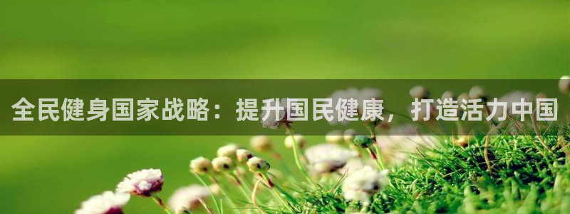 尊龙凯时下载官方正版：全民健身国家战略：提升国民健康，打