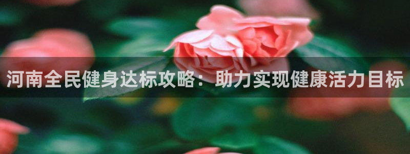 尊龙凯时导航菜单首页：河南全民健身达标攻略：助力实现健康